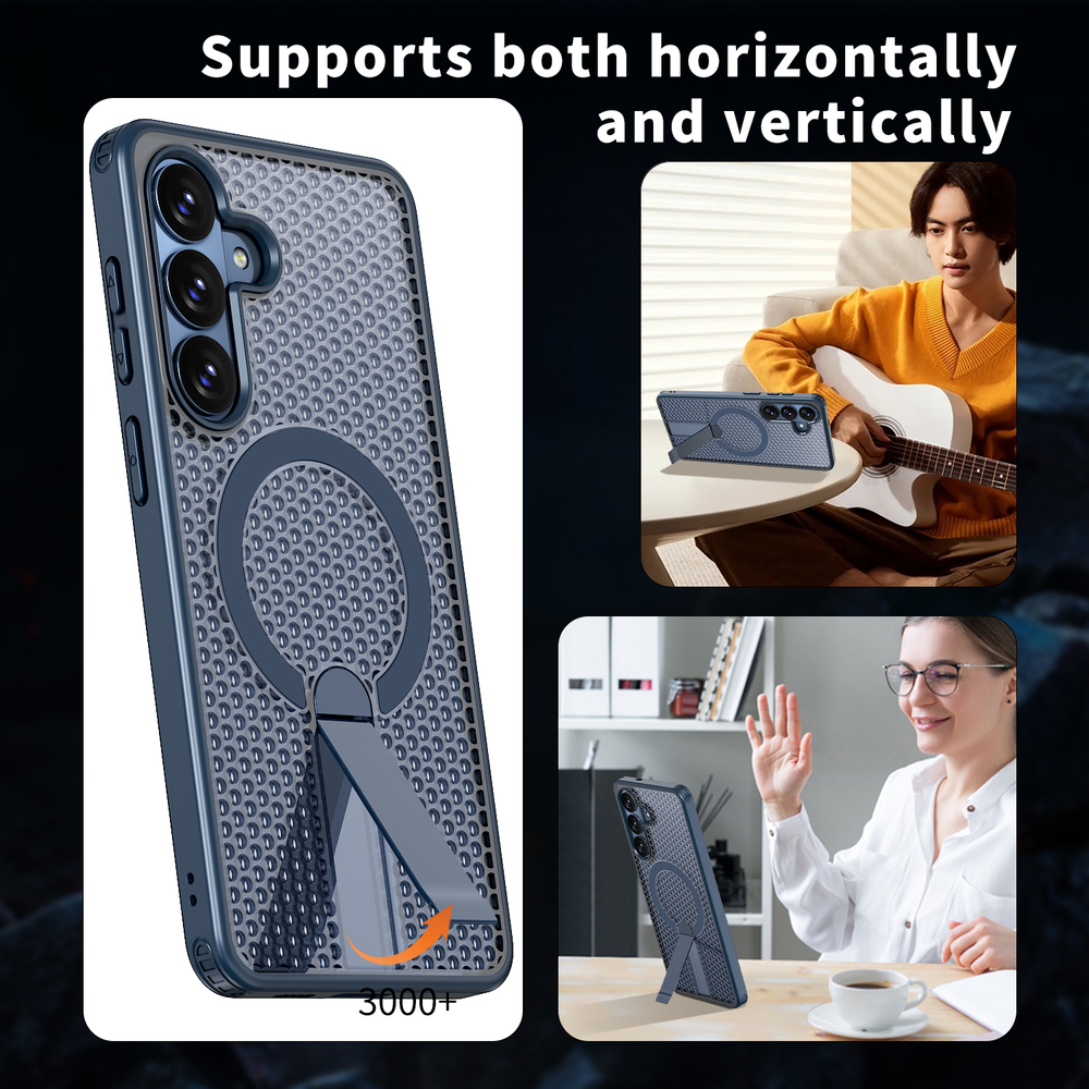 Прозрачный чехол Mesh Pro Magnetic Case для Samsung Galaxy S26