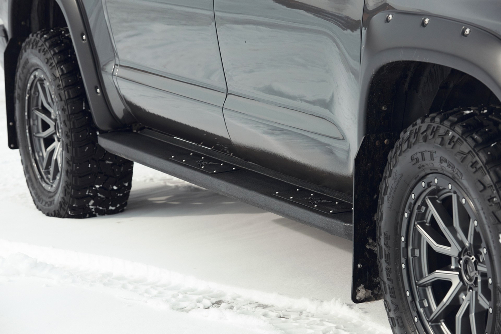 Пороги силовые BMS PRO-Line для Тойота Тундра Double Cab, Crew Max 2007-2021 (2 шт.)