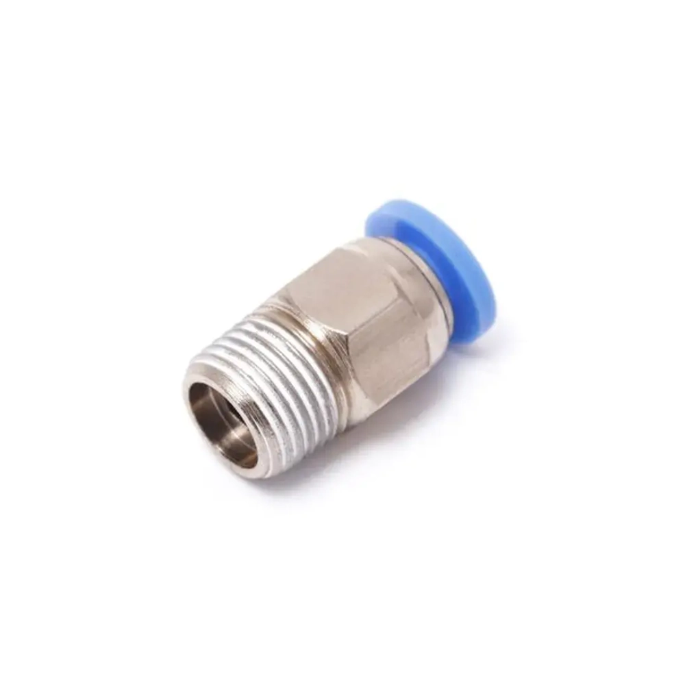 Фитинг для пластиковых трубок 4мм с наружной резьбой 1/4'' Partner SPC04-02