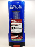 Гель для душа Men Expert HYDRA HYALURONIC с гиалуроновой кислотой, 400 мл (Франция)