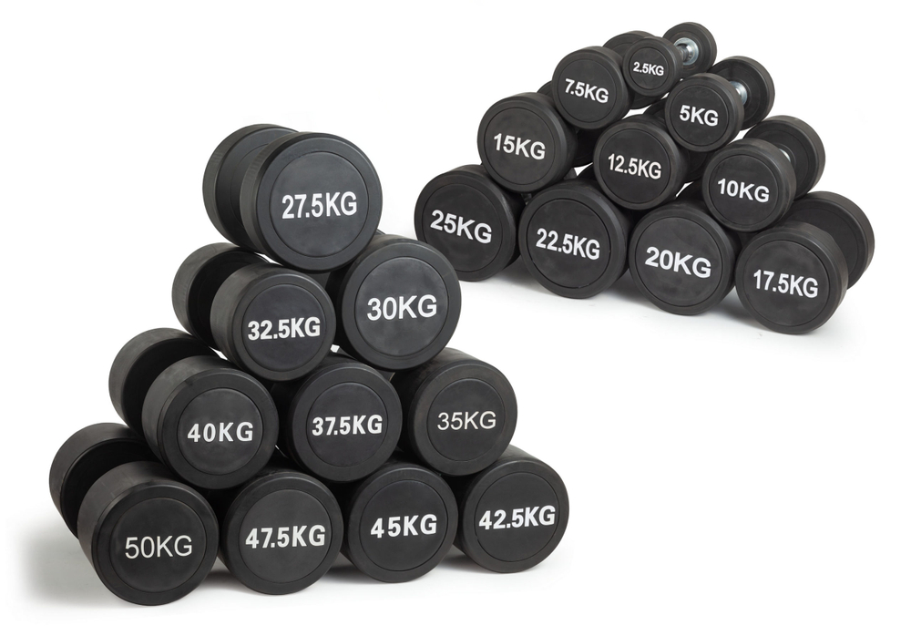Гантель неразборная круглая 2,5 кг. VictoryFit VF-R025