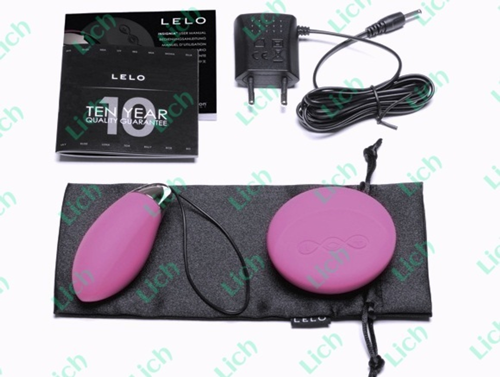 Лиловый инновационный hi-tech массажер Lyla Deep Rose (LELO)