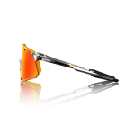 Спортивные очки 100% HYPERCRAFT Black Chrome - HiPER Red Mirror Lens