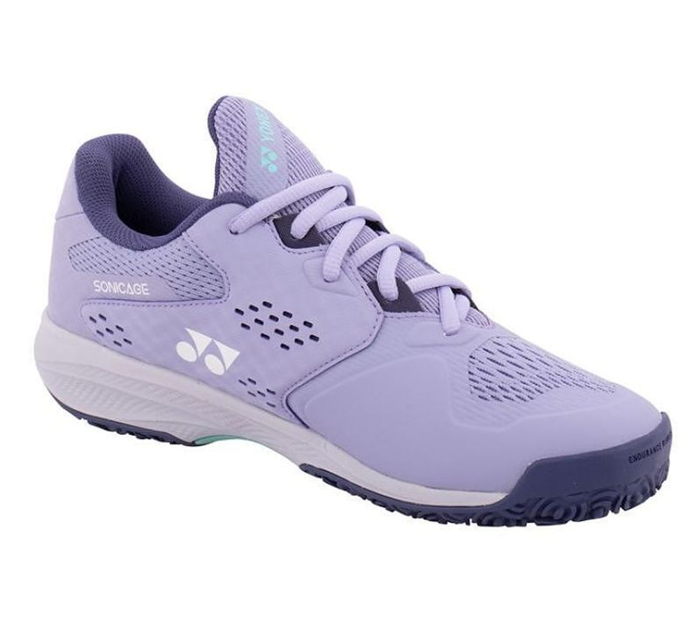 Женские Кроссовки теннисные Yonex Power Cushion Sonicage Clay - туман фиолетовый