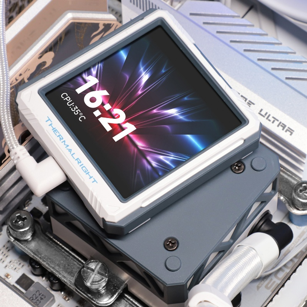 Система водяного охлаждения Thermalright Frozen Warframe Ultra 360 ARGB, white