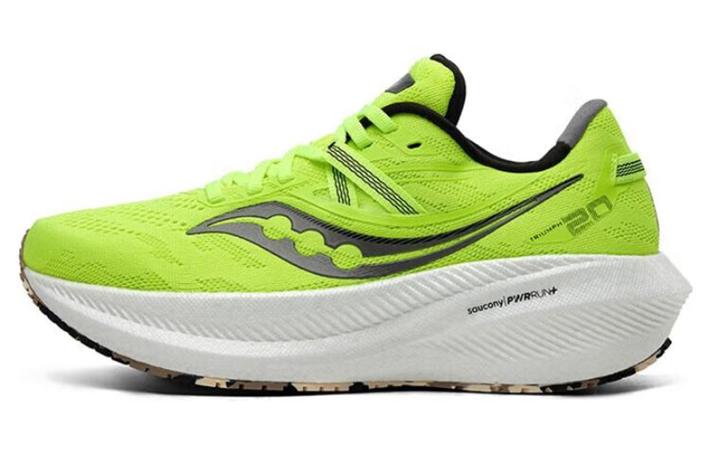 saucony Triumph 20 "Citron Black"
