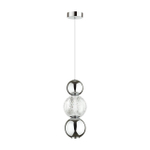 5007/7LA L-VISION ODL23 573 хром/прозрачный/металл/акрил Подвес LED 7W 4000K 300Лм CRYSTAL