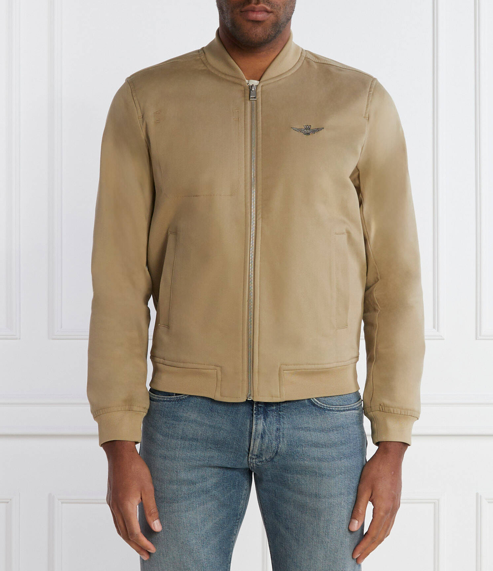Куртка бомбер Aeronautica Militare - хаки(AB2139CT3247)