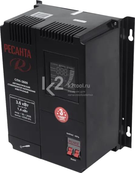 Стабилизатор напряжения Ресанта СПН-3600