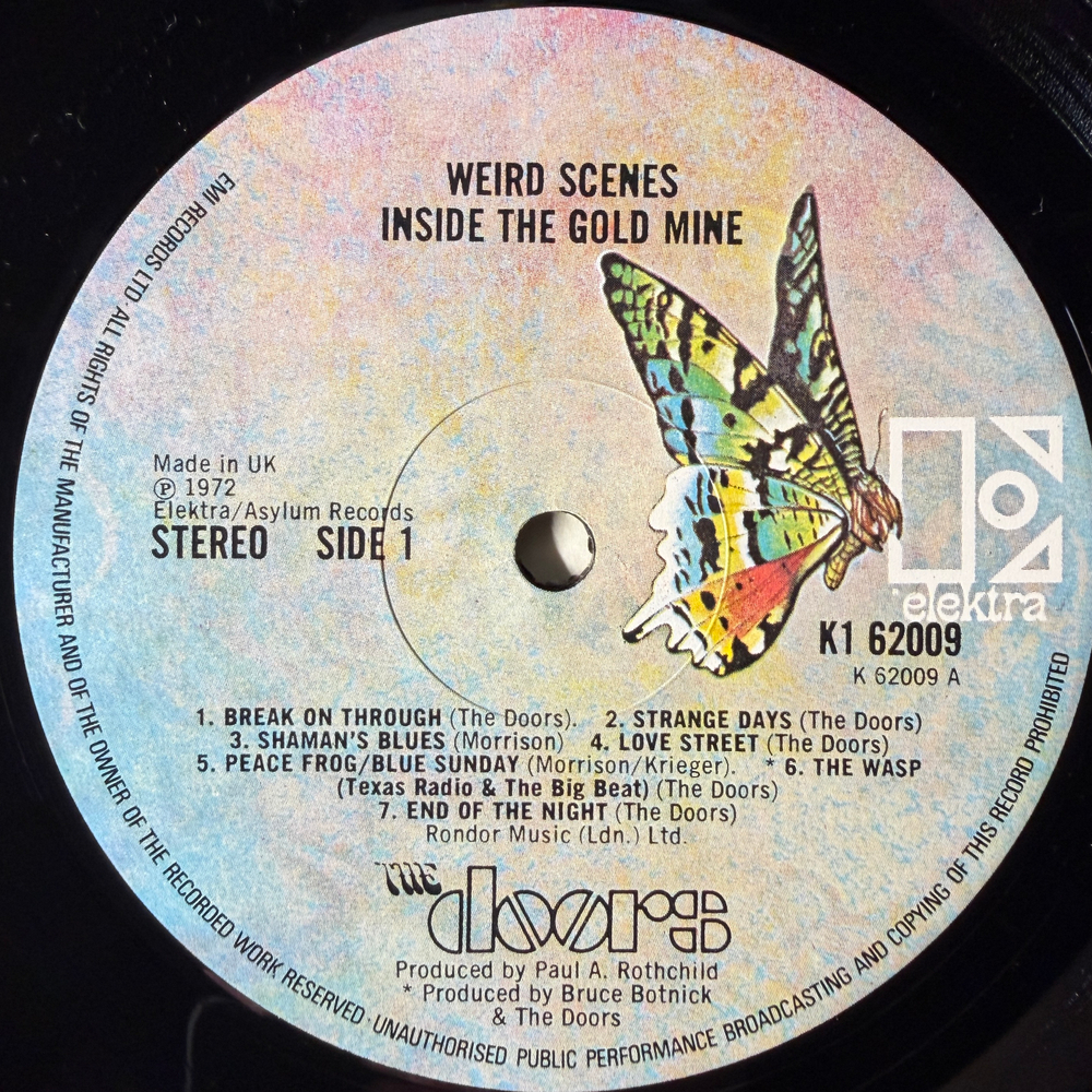 The Doors – Weird Scenes Inside The Gold Mine 2LP (Англия)