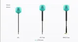 Антенна Foxeer Lollipop 4 Plus High Quality 5.8G 2.6dBi FPV Omni LDS Antenna LHCP straightMMCX teal PA1474