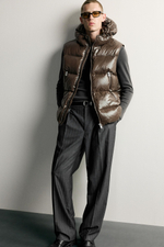 ЖИЛЕТ С ПУХОМ WATER REPELLENT — ZARA