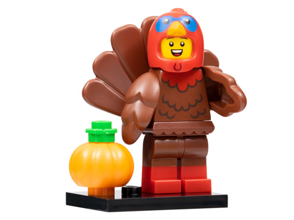 Минифигурка LEGO  col23-9  Костюм индейки