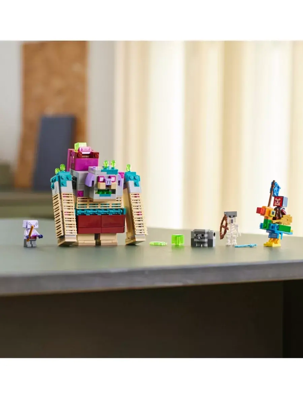 Лего Майнкрафт Столкновение с Пожирателем Lego Minecraft