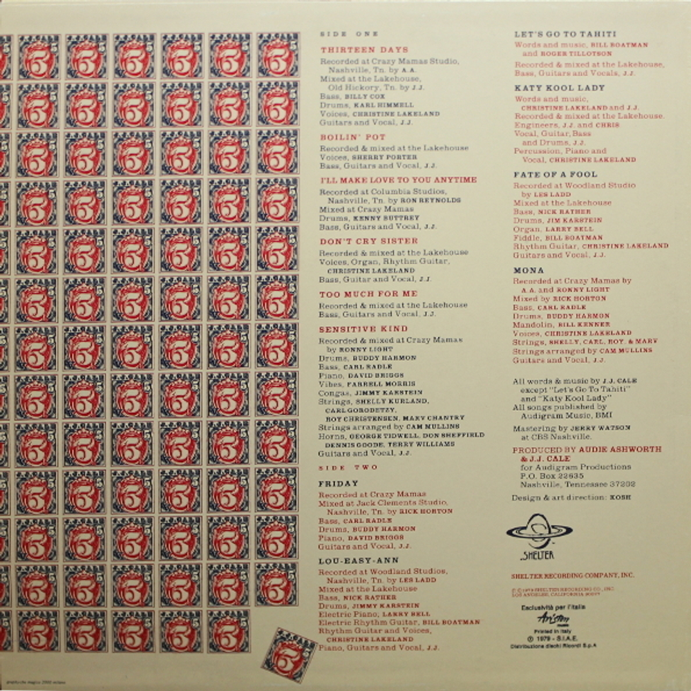 J.J. Cale / 5 (LP)