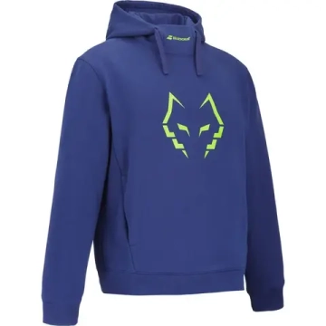 Мужская теннисная кофта Babolat Hood Sweat J.Lebron - blue depths
