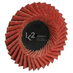 Лепестковый торцевой круг Karnasch Ø75 мм, Р60, CERAMIC FLEX-ELAST MINI, артикул 12.1060.075.060