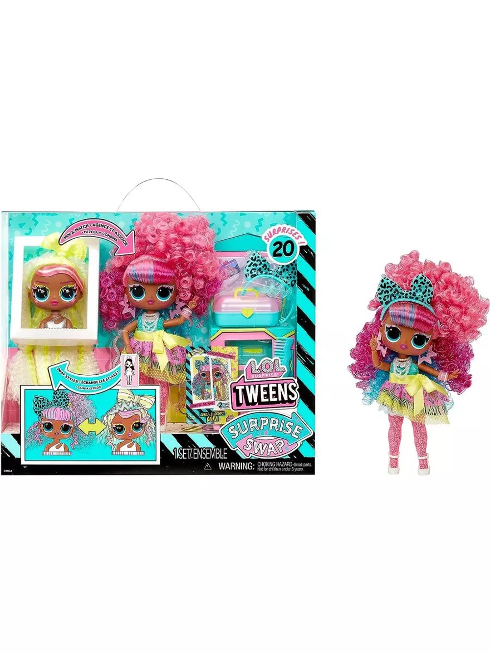 Кукла подросток Лол Твинс Lol Tweens Swap Cora оригинал