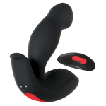 Черный вибростимулятор простаты Adam s Rechargeable - 11,7 см. (Цвет: черный)