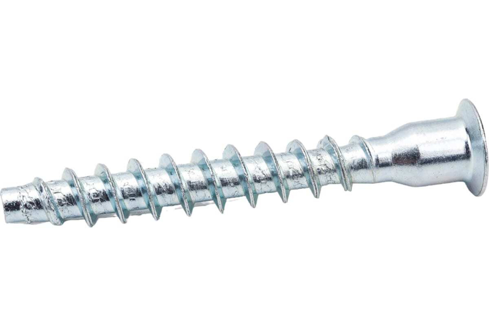 СТЯЖКА ШУРУПНАЯ СТРОЙБАТ 7,0X50 PZ (БЕЛЫЙ ЦИНК 50 ШТ)