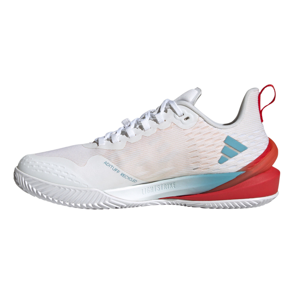 Женские теннисные кроссовки adidas Adizero Cybersonic Clay Court Shoe Women - White, Orange