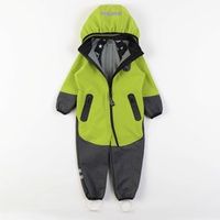 Комбинезон Softshell демисезонный "Лайм"