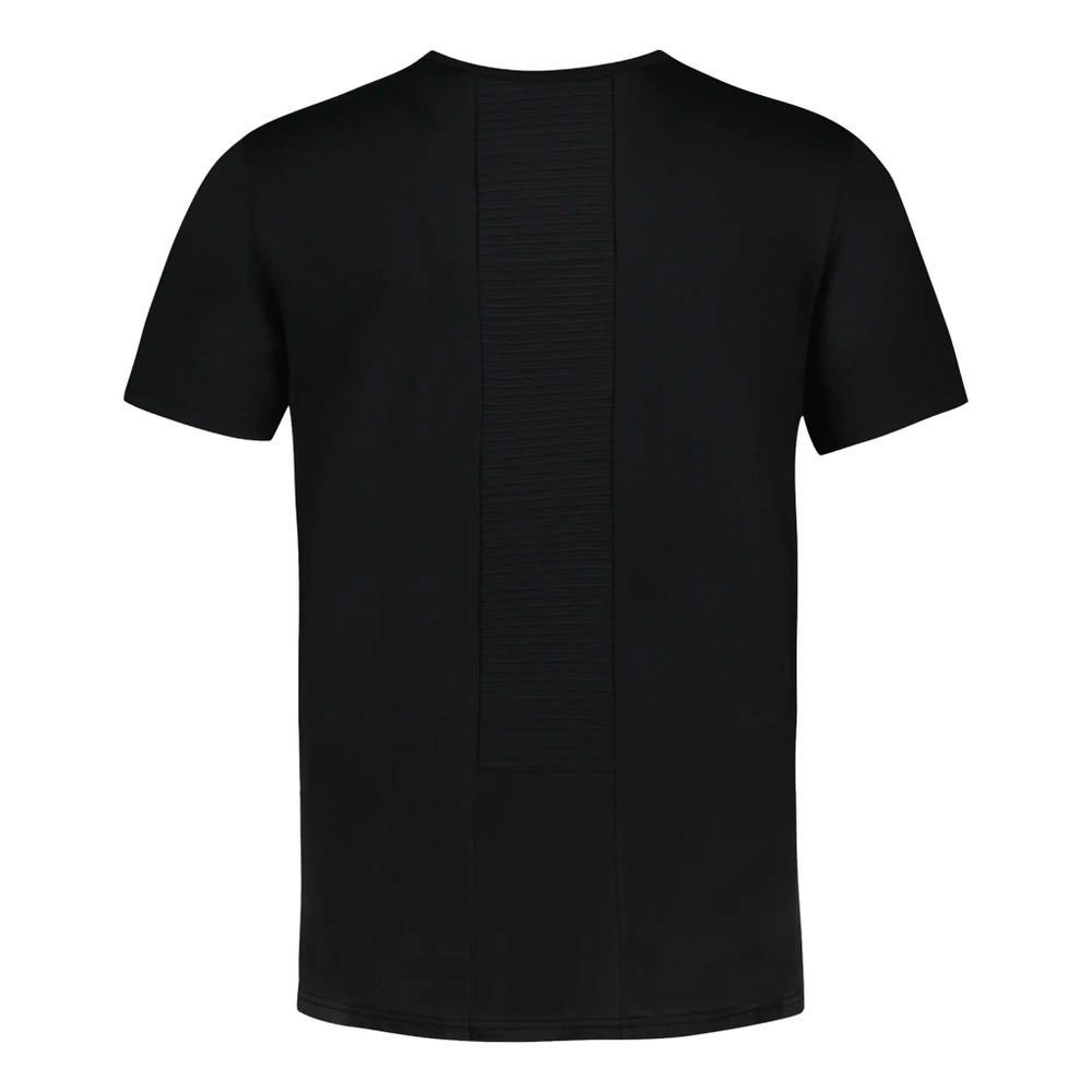 Мужское теннисное поло Le Coq Sportif Tech N°1 T-Shirt Men - Black