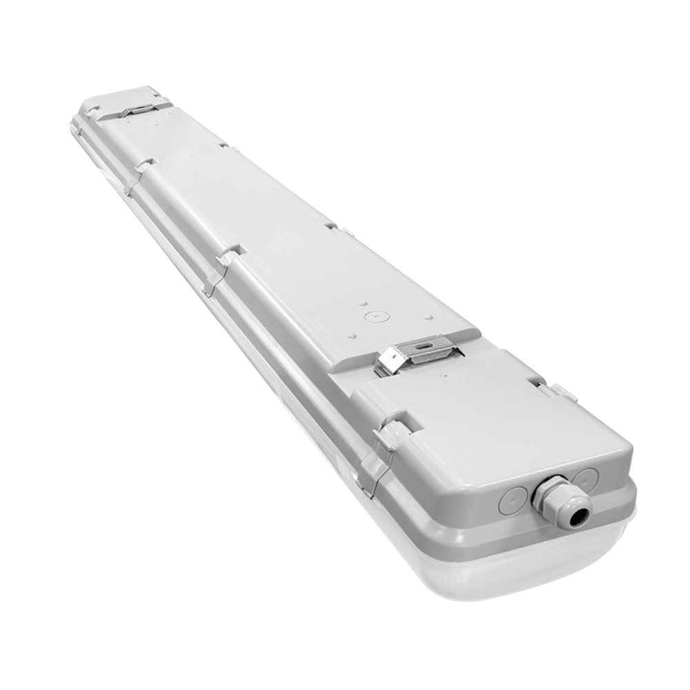 Светильник LED ПРОМ ДСП01-36-051-4К с БАП EM3 36Вт 4000К IP65 Матовый 4500лм 1270x152x100мм WOLTA PRO