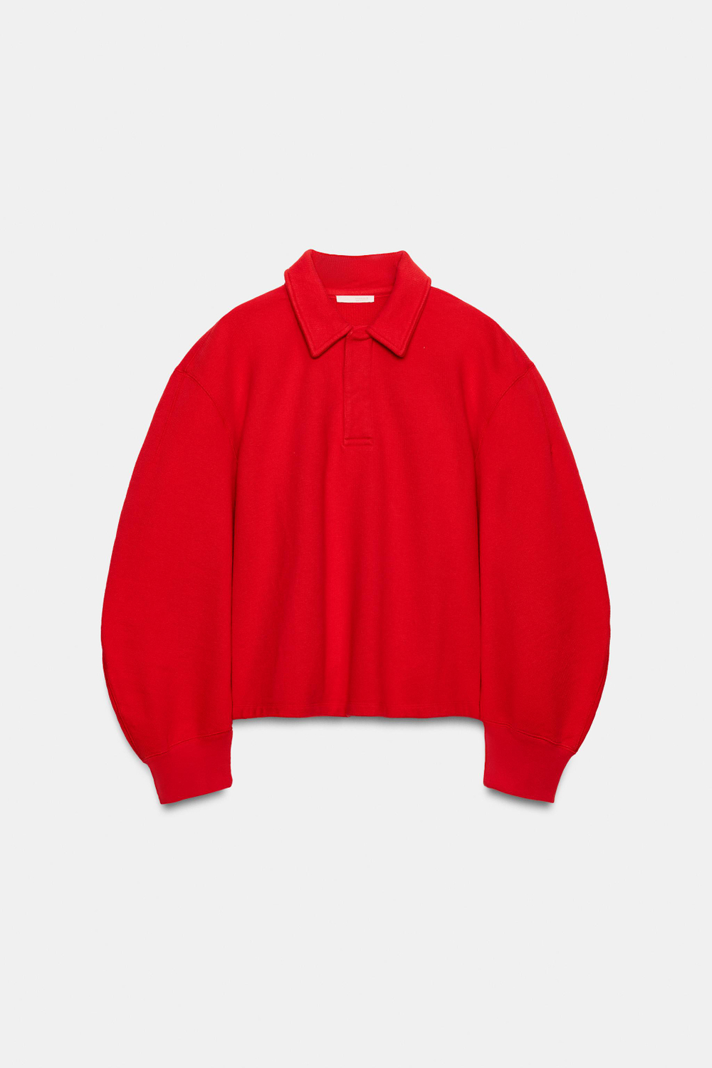 ТОЛСТОВКА С ОТЛОЖНЫМ ВОРОТНИКОМ — ZARA