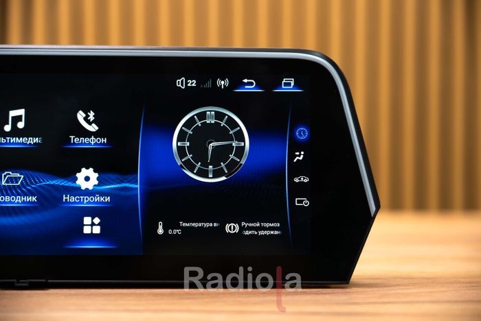 Магнитола для Lexus ES 2018-2021 (тачпад) - RDL-LEX-ES18 монитор 12.3" на Android 13, Быстрая, CarPlay, 4G SIM-слот
