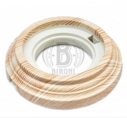 Рамка 1-постовая, пластик, Bironi BF1-610-21 / Карельская сосна