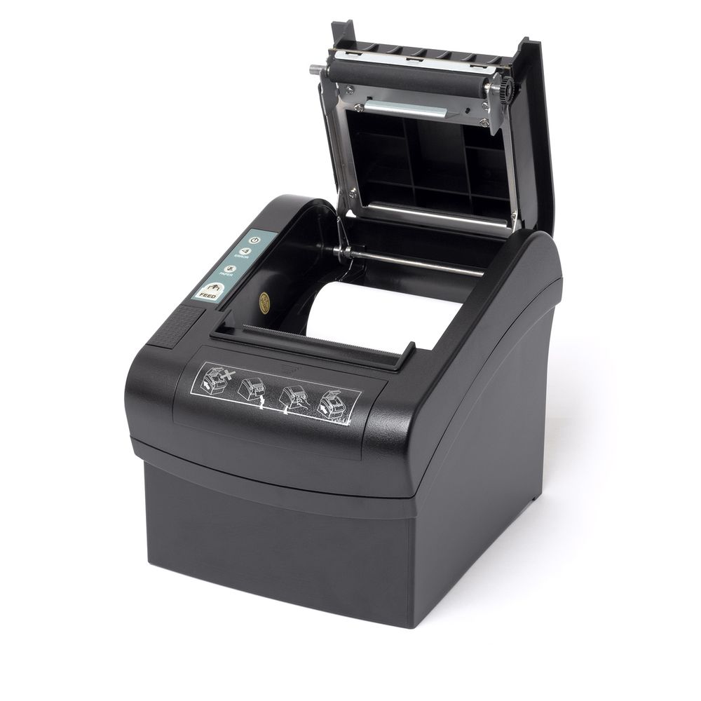 Чековый принтер (термо) Amber Print Z8 (80mm, RS232C+USB+LAN) (черный)