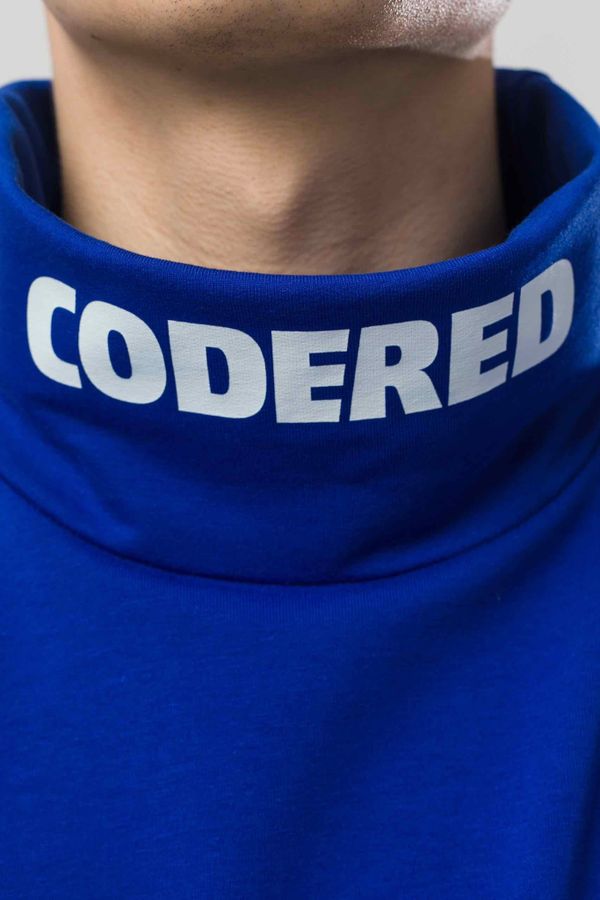 Водолазка оверсайз Rollneck Wide Coderedneck василек - фото 5