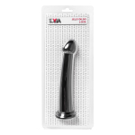 Черный нереалистичный фаллоимитатор 20см ToyFa Jelly Dildo L 882027-5