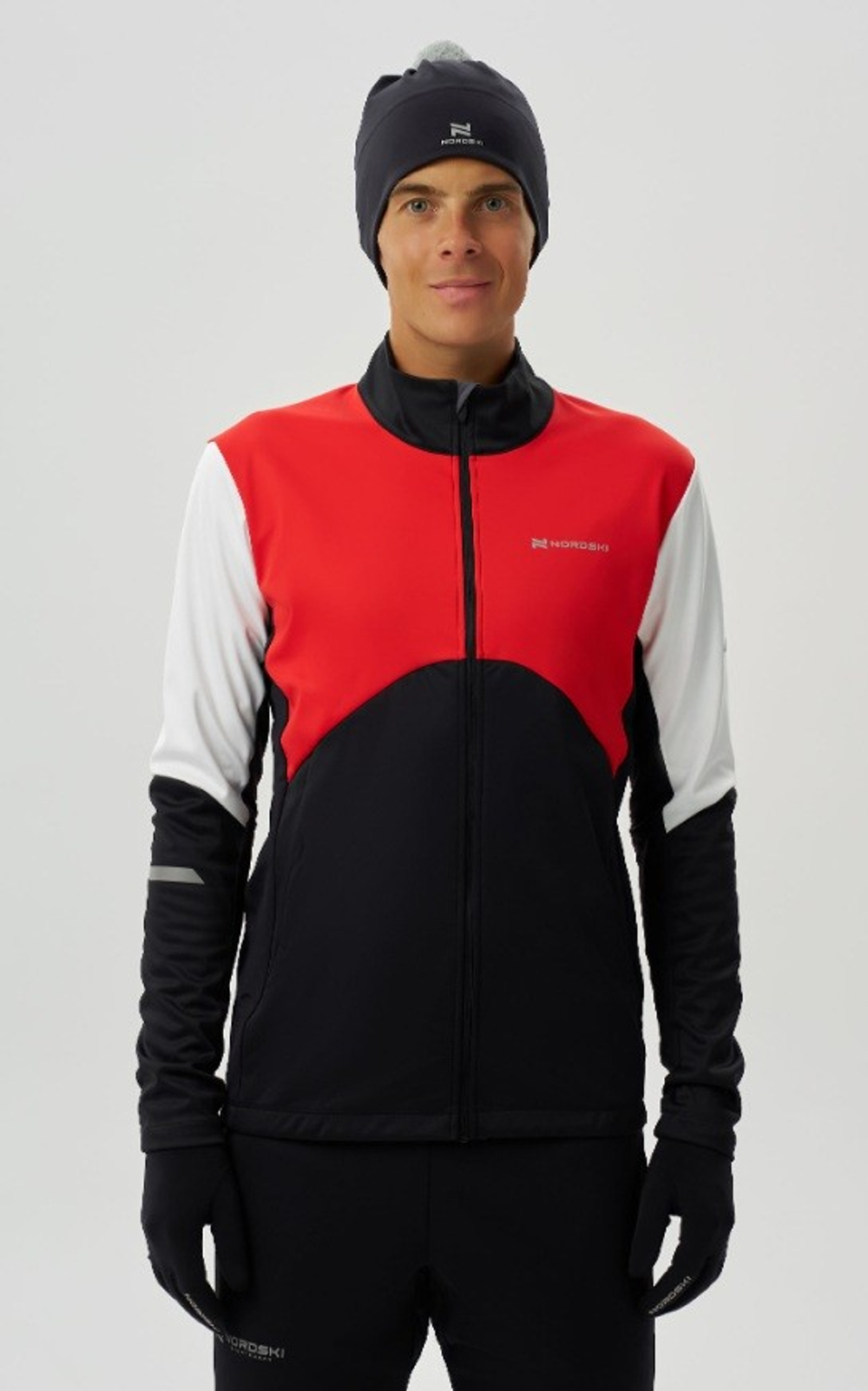 Тренировочная куртка NORDSKI PRO 2.0 Red/Black/White