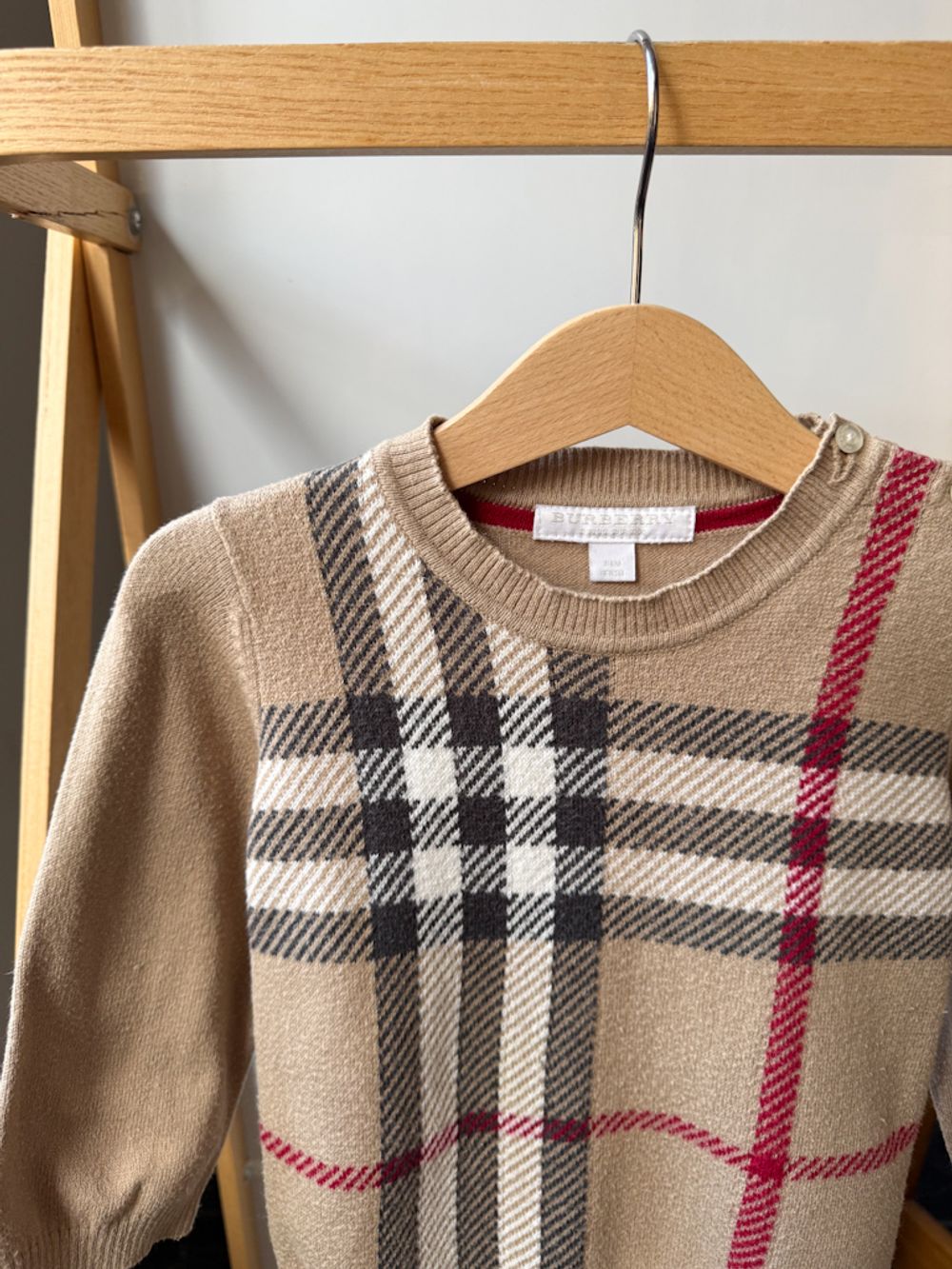 Клетчатый джемпер Burberry, 86
