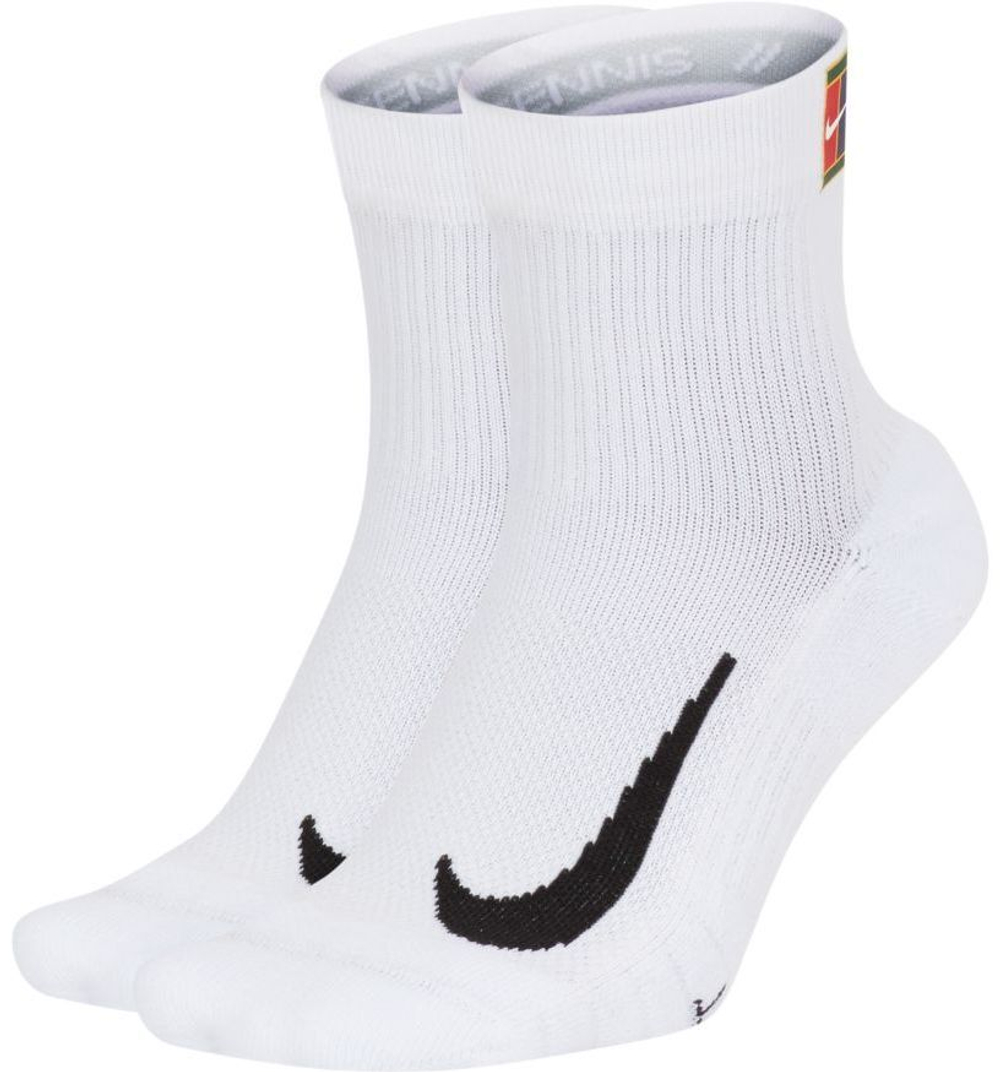 Теннисные носки Nike Multiplier Max Ankle 2P - white/white