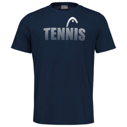 Футболка для мальчика теннисная Head Club Colin T-Shirt - небесный