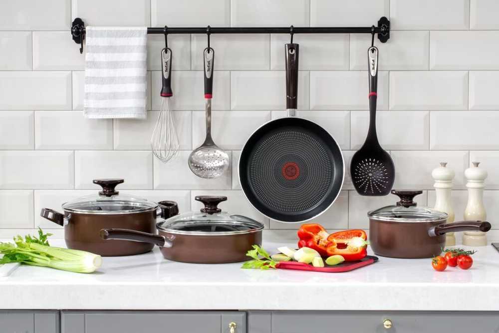 Кастрюля Tefal Tendance Brownie 3.5 л 22 см 04182322