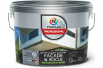 Краска фасадная акриловая Profilux Professional Faсade & Socle глубокоматовая база 3 13 кг