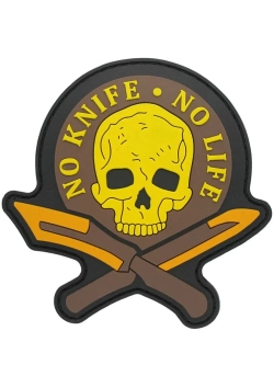 Шеврон No knife No life