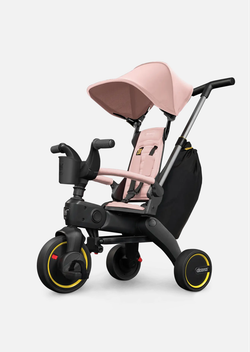 Doona Складной трехколесный велосипед Liki Trike S3, Blush Pink