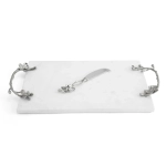 Сервировочный сырный набор White Orchid (45.7 x 25.4 см)