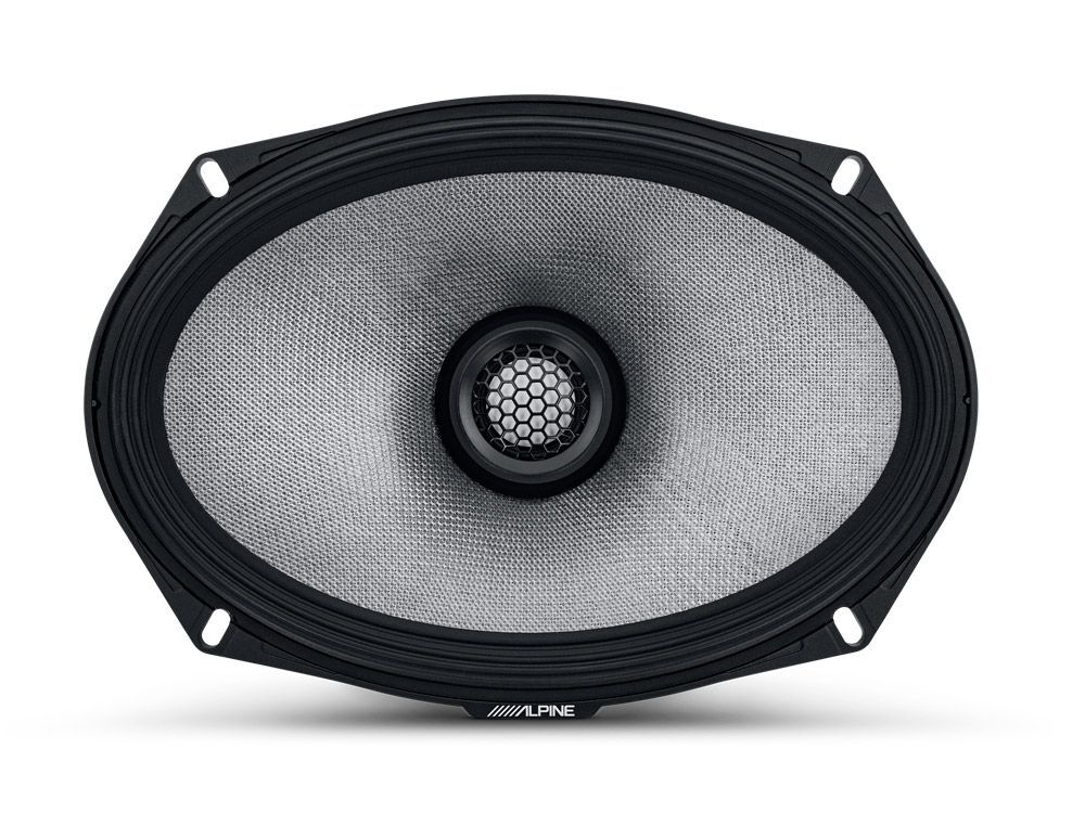 Автомобильная двухполосная коаксиальная акустика 16 x 24 см ALPINE R2-S69