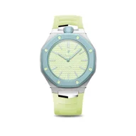 Корпус для часов POP-Swatch x AP - Салатовый и Голубой - Комплект из 2 ремешков