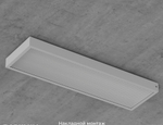 Светильник LED ДВО 26Вт 3000К 3375Лм IP40 призма 595х180х40мм DARKLUM