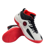Кроссовки баскетбольные Launch MID, White/black/red