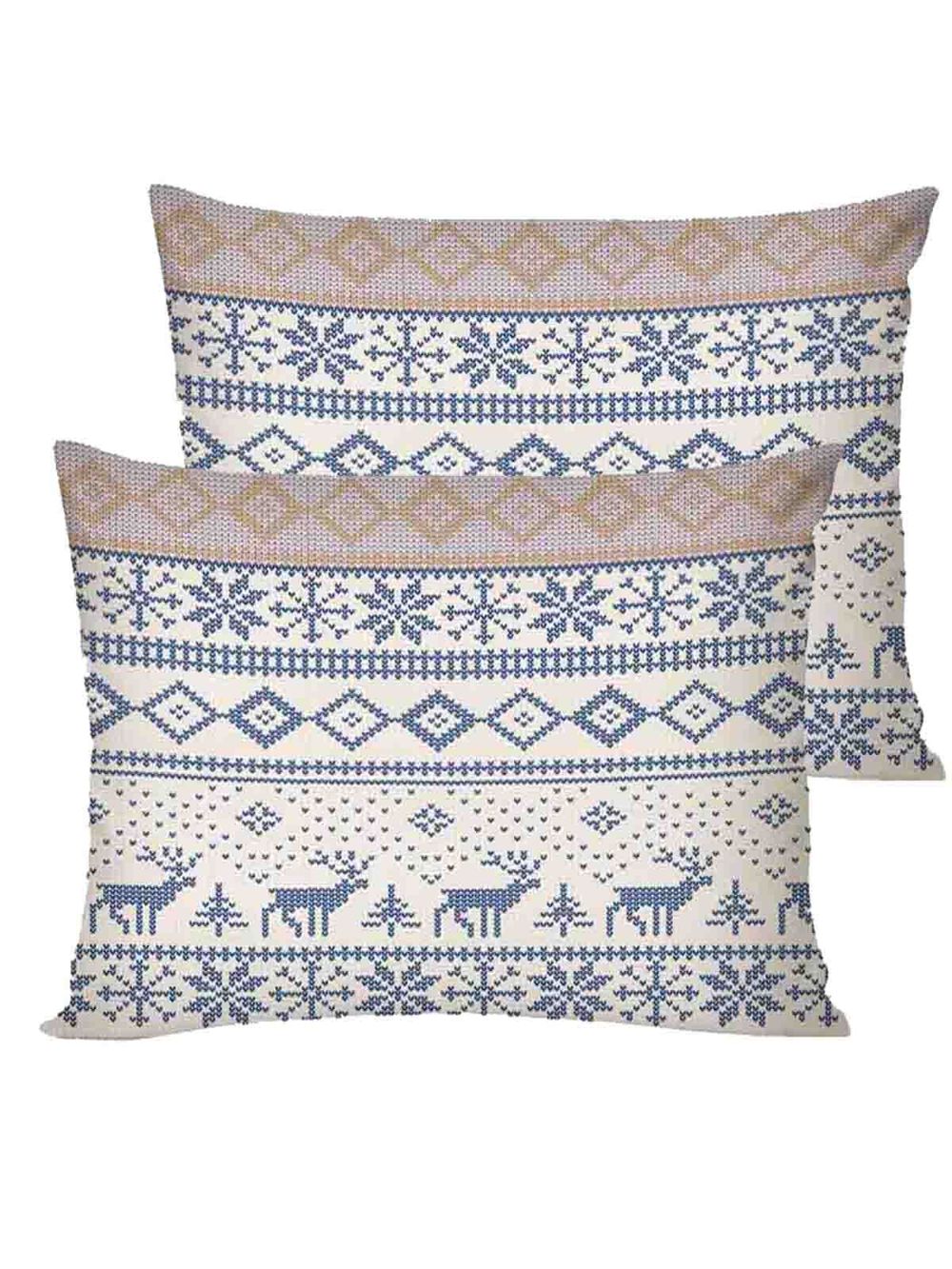 Постельное белье перкаль Сказка "Скандинавия" 2-спальное Наволочка 50х70 см 2 шт Простынь на резинке 160x200 см Пододеяльник 175x215 см