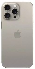 iPhone 15 Pro 256 ГБ, Dual: nano SIM + eSIM, титан