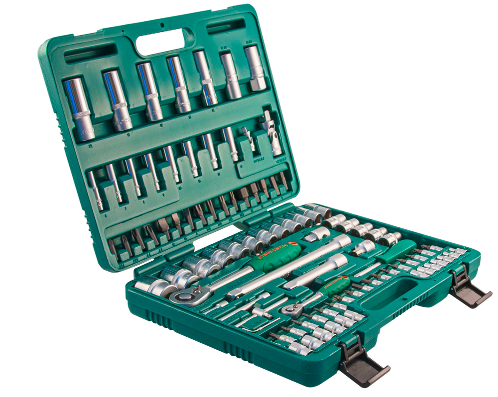 S04H52494S Набор инструмента универсальный 1/4", 1/2"DR, 94 предмета